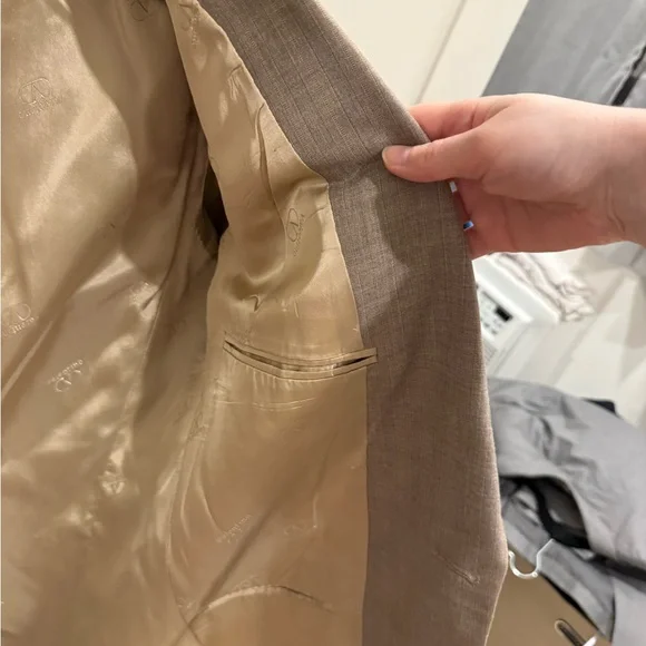 Men's Valentino Tan Blazer and Suit Set - Picture 4 of 11